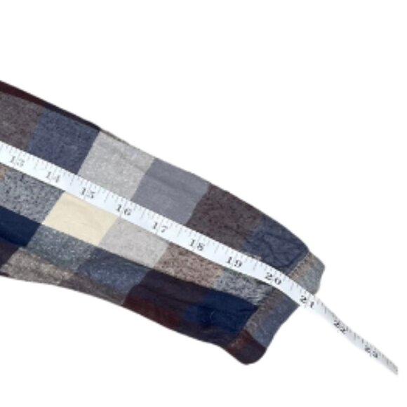 Rustic Outfitters Women's Plaid Lace Hooded Button Shirt Medium Capsule Cotton - Picture 6 of 7